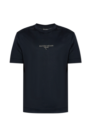 Czarny T-shirt z nadrukiem VETEMENTS - Vitkac Polska